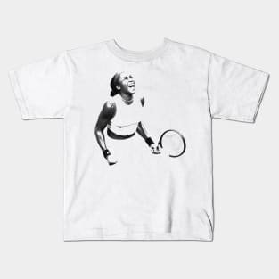 Coco Gauff - Pencil Drawing Style Kids T-Shirt